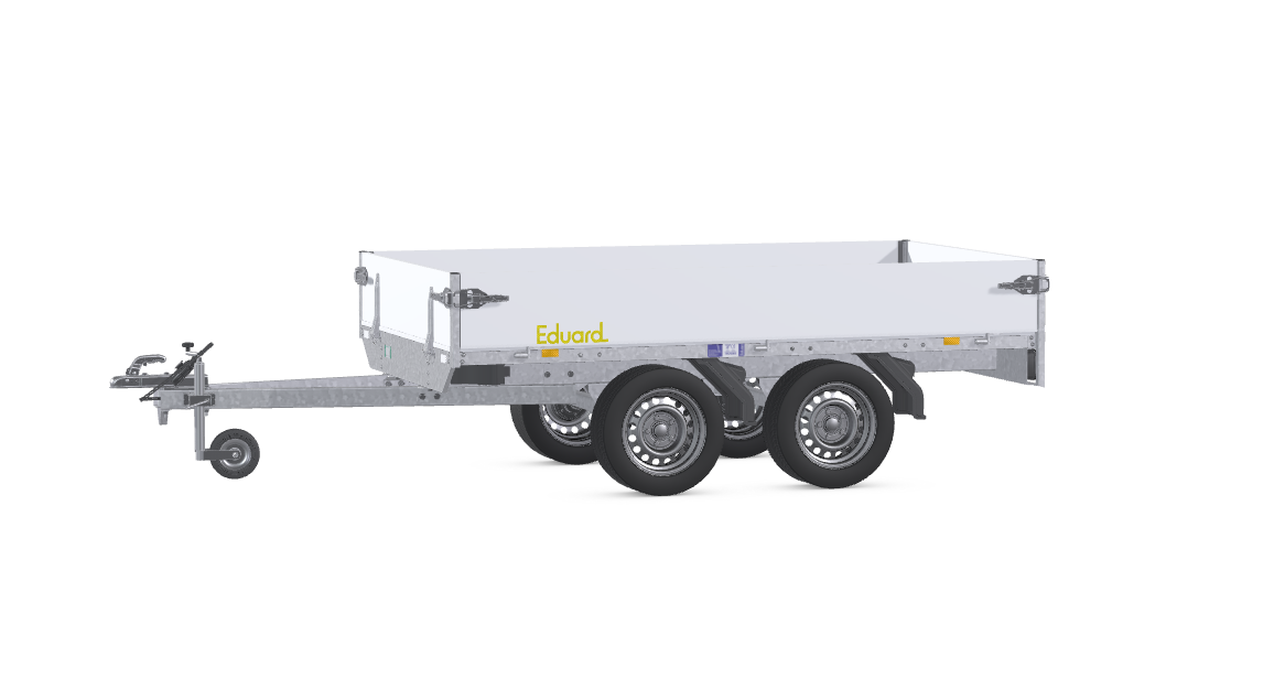 56. ONGEREMD 2 ASSER 250X145 750 KG PLATEAU