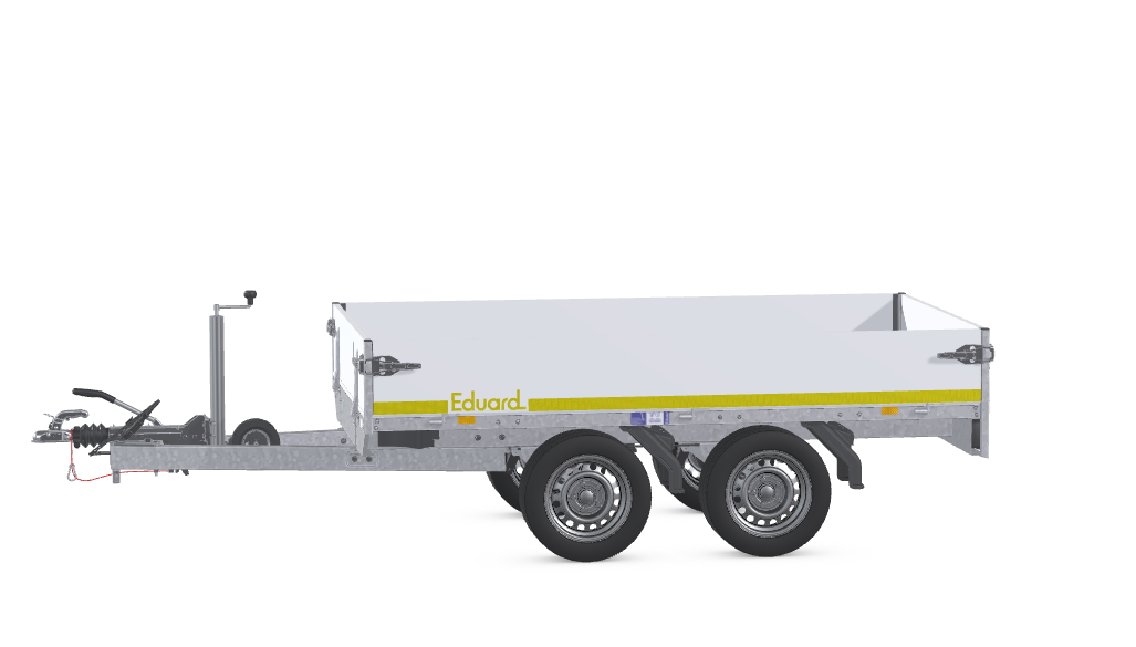 61. GEREMD 2 ASSER 250X145 2000 KG PLATEAU