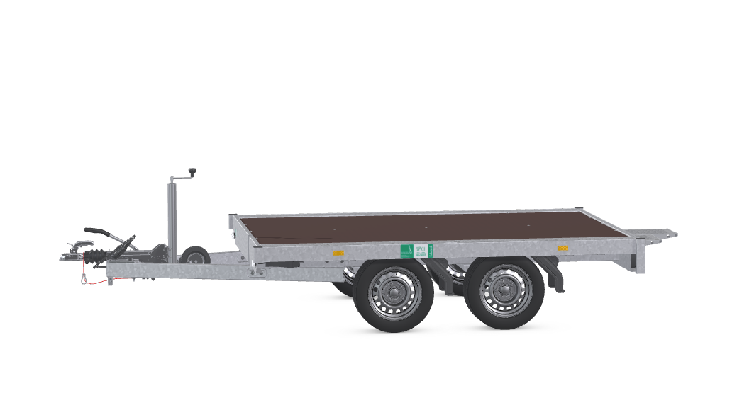 62. GEREMD 2 ASSER 256X180 2000 KG PLATEAU