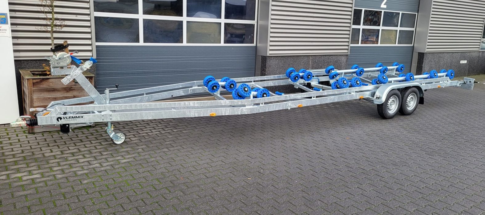 Flex roll 10m 2as Trailer voor 1575x700