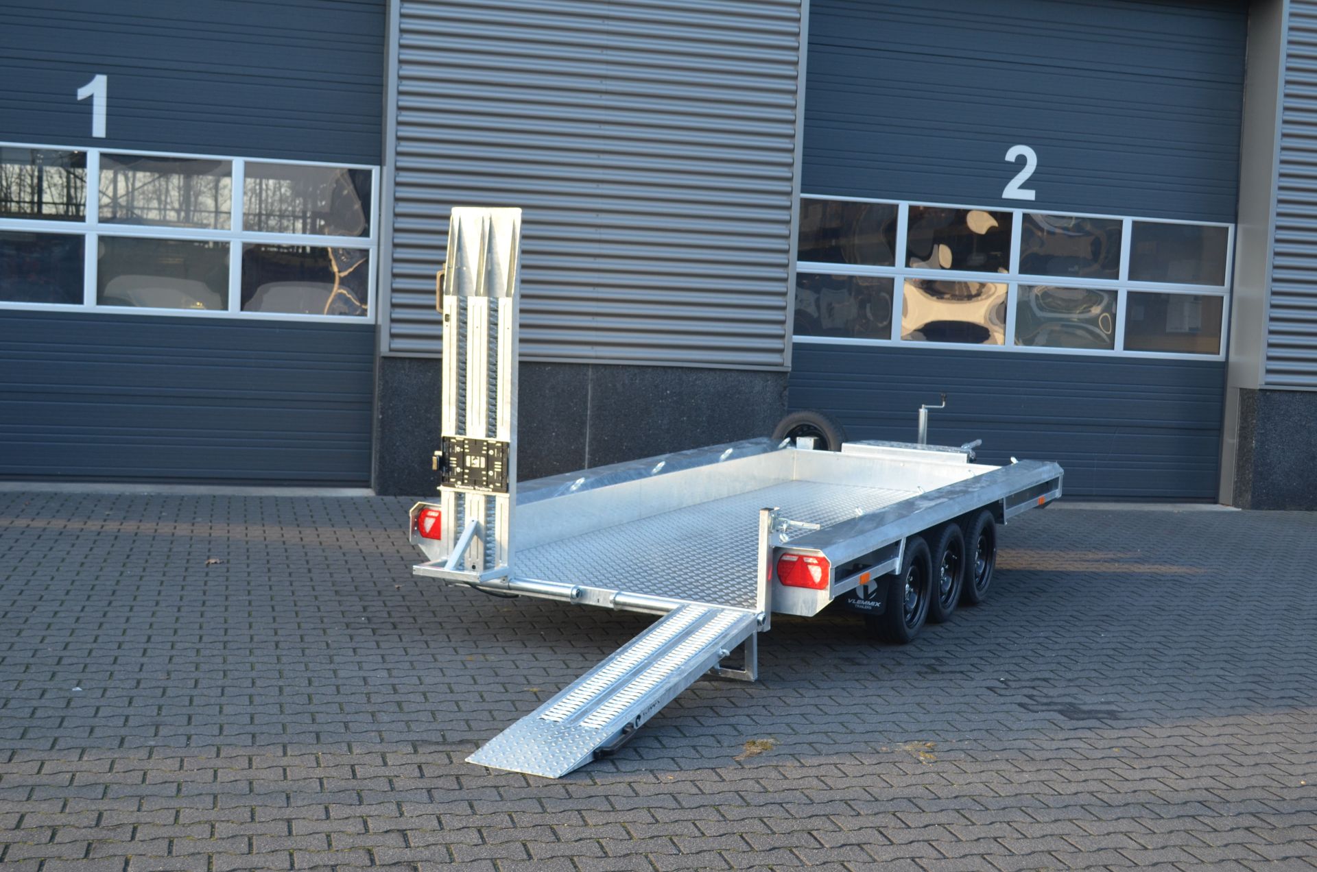 machine transporter vlemmix oprijplaten drieas v6