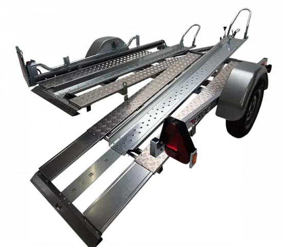 motortrailer 2 motor kantelbaar Erde