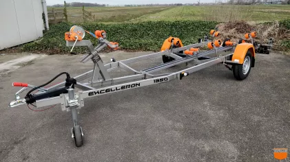 vanclaes excelleron 1350 enkelas 550 cm geremd.