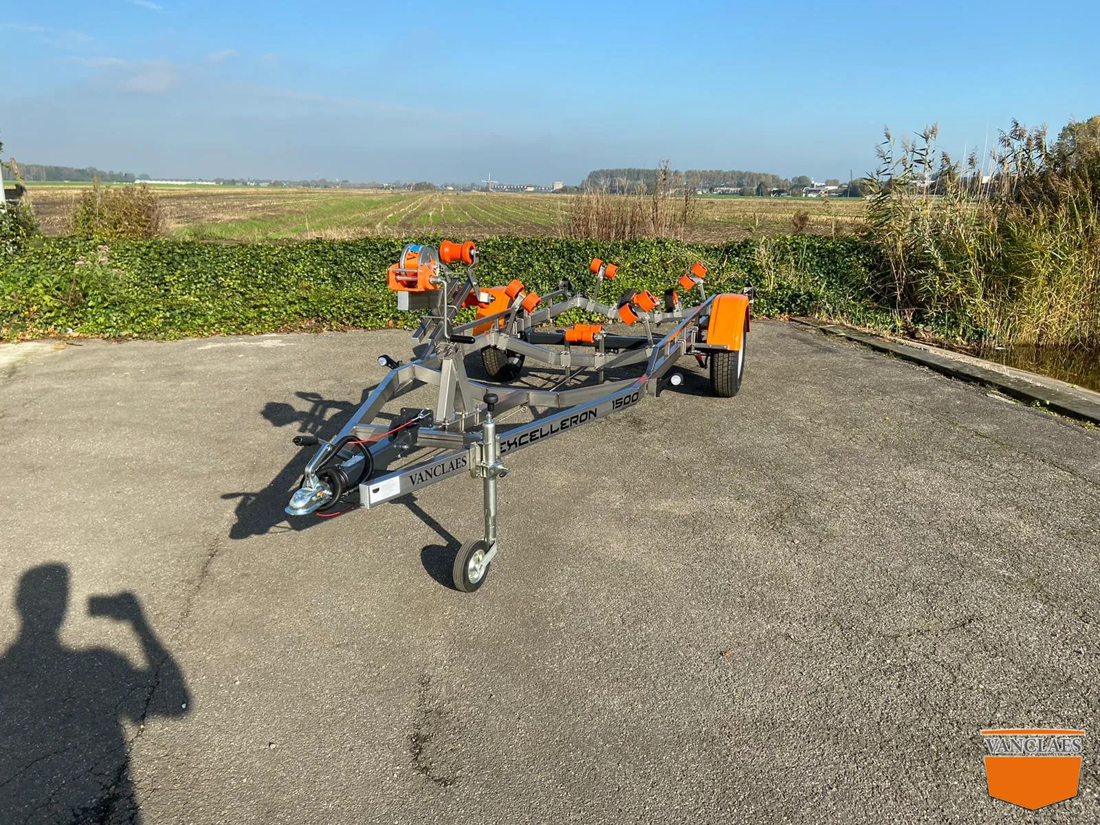 vanclaes excelleron 1500 enkelas 550 cm geremd.