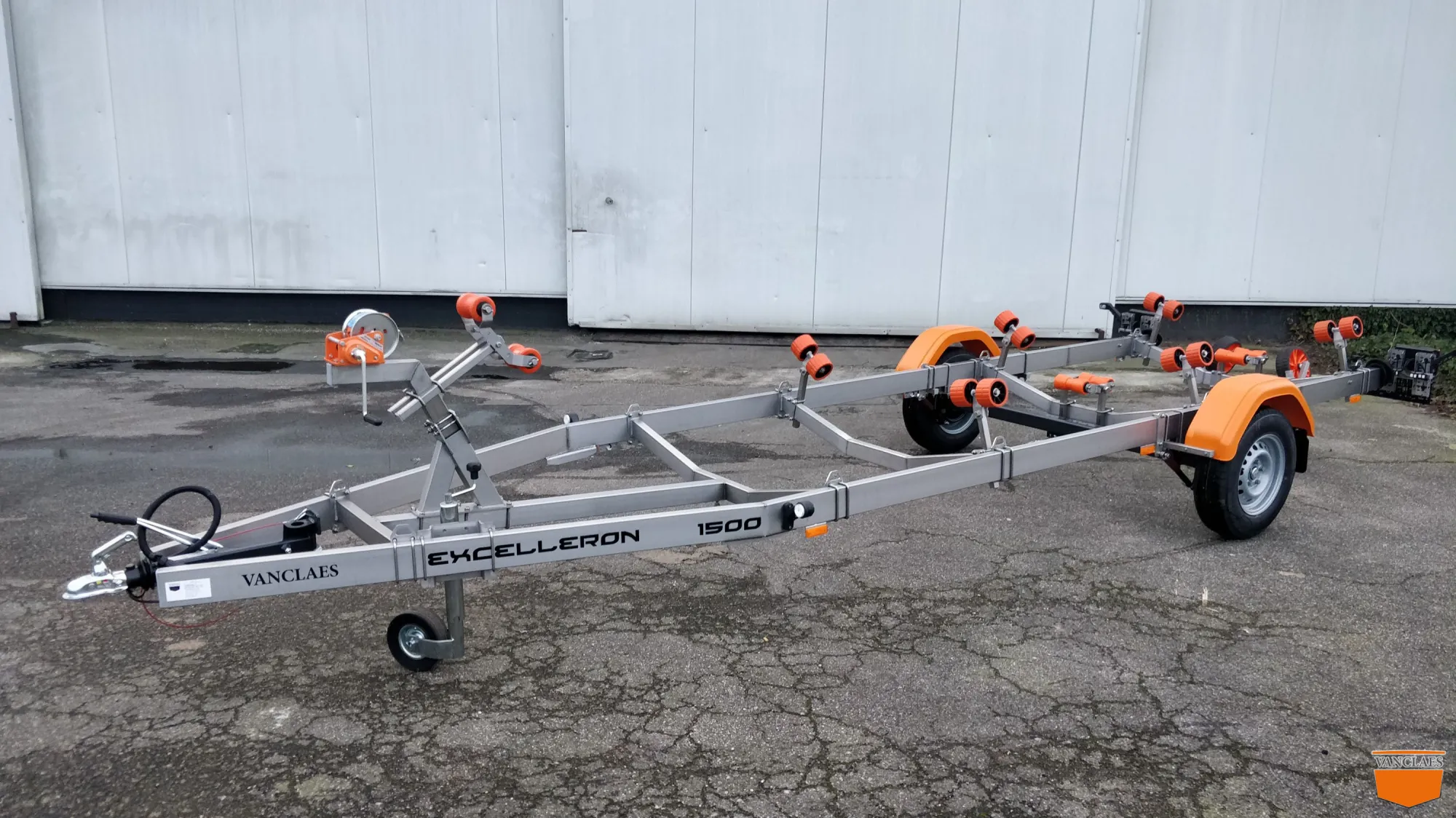 vanclaes excelleron 1500 enkelas 650 cm geremd.