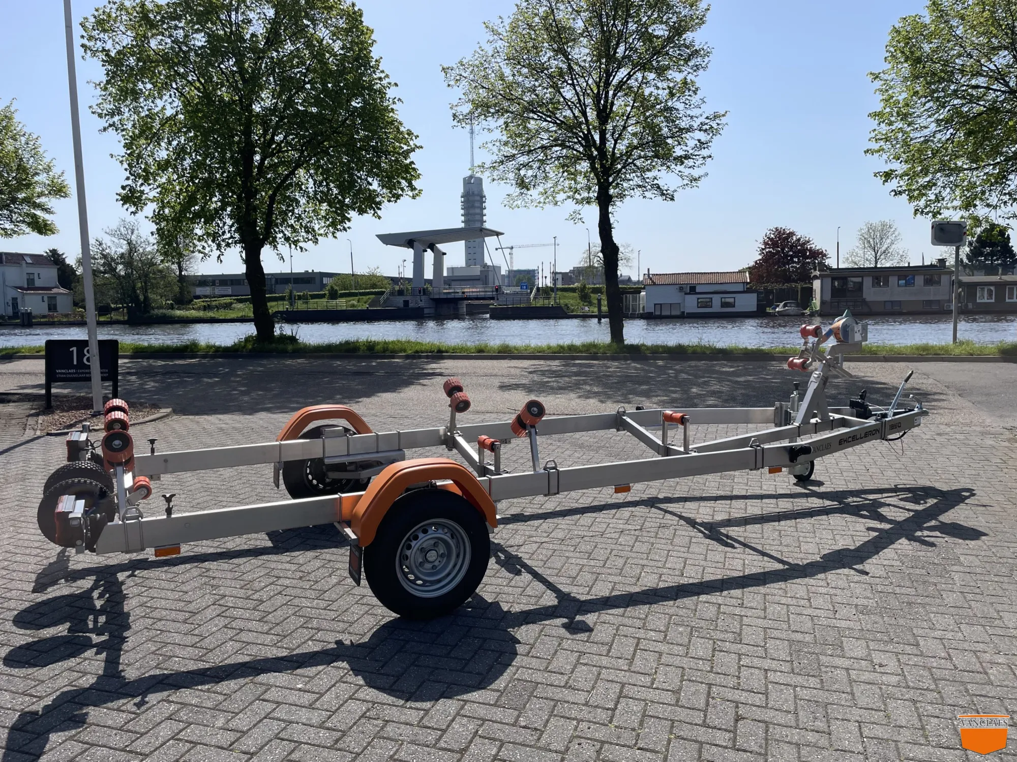 vanclaes excelleron 1800 enkelas 600 cm geremd.