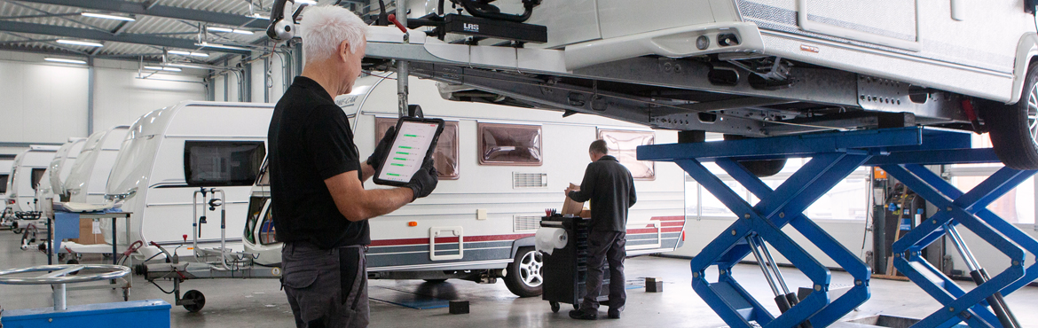 BOVAG Onderhoudsbeurt caravan werkplaats 1170x370